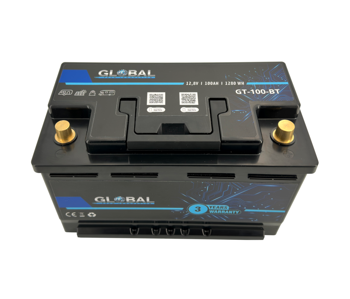 100Ah Lithium Batterie GT-100-BT