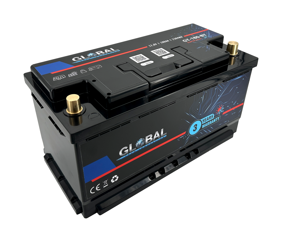 180Ah Lithium Batterie GT-180-BT Super Heat -30°C