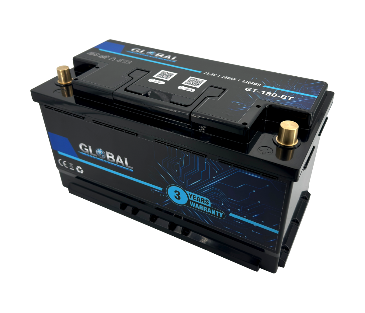 180Ah LiFePo4 Batterie GT-180-BT