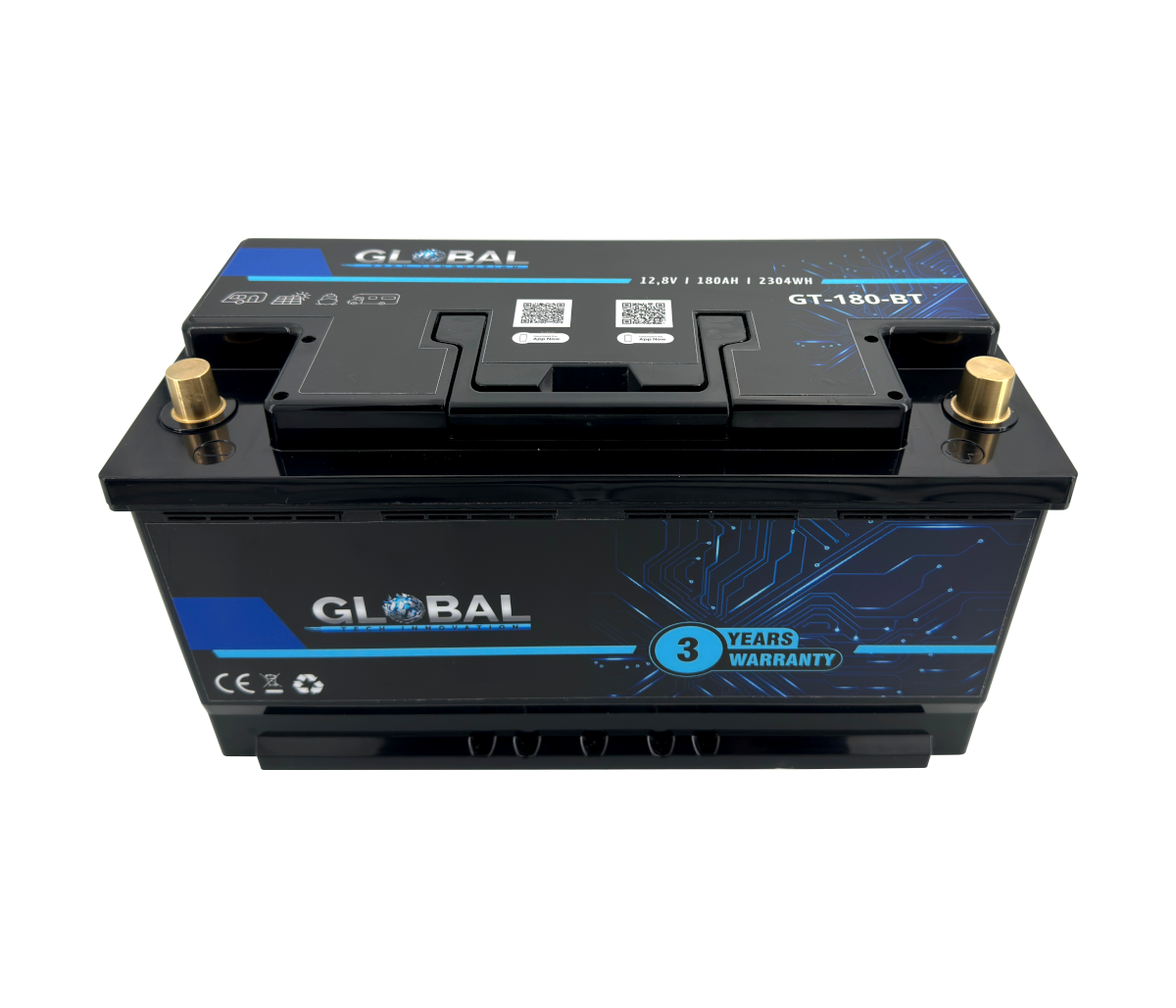 180Ah LiFePo4 Batterie GT-180-BT