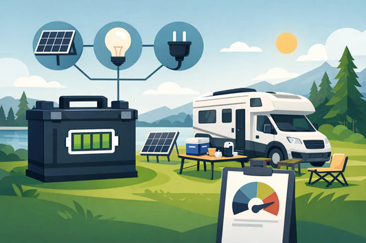 Batterie-Kapazität im Camper richtig berechnen