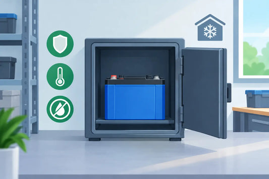 LiFePO4 Batterie sicher lagern: So geht es
