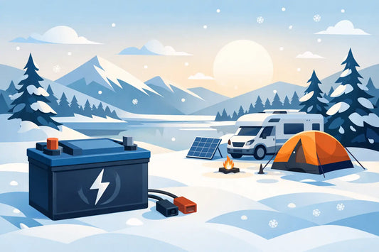 Lithium Batterie Winter Camping richtig wählen