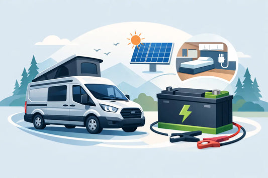 Ford Transit Lithium Batterie Camper richtig wählen