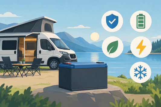 Fünf Vorteile von LiFePO4 im Camperalltag
