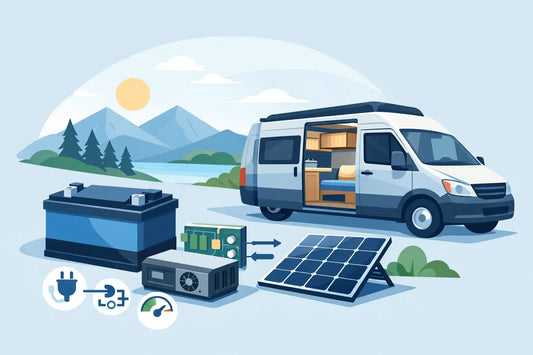Lithium-Batterie für den Van-Ausbau planen